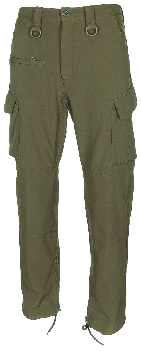 Pantalon softshell, "Allround", olive