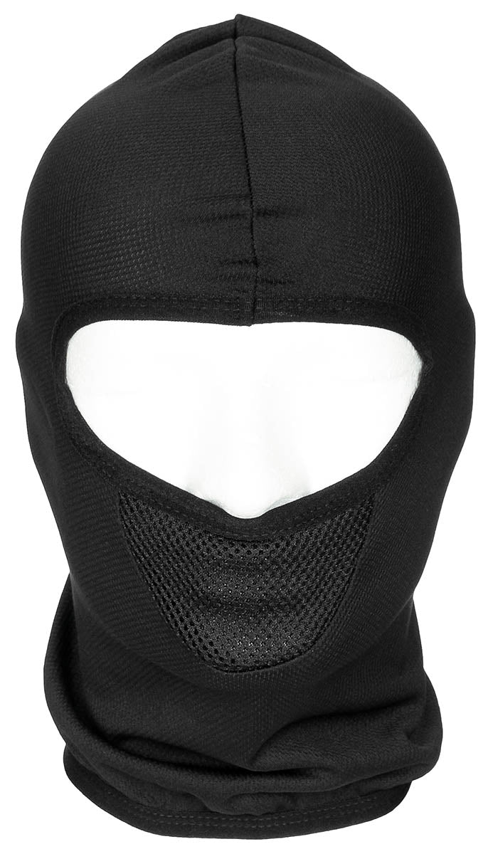 Balaclava, "Tactical", 1-Loch, schwarz