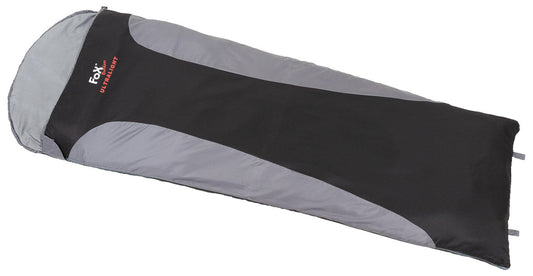 Sac de couchage, "Ultralight", noir-gris