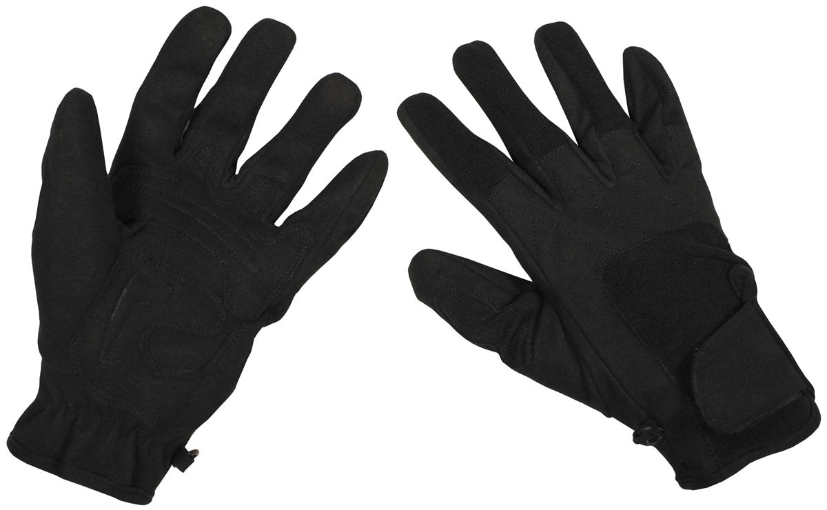 Gants à doigts, "Worker light", noirs