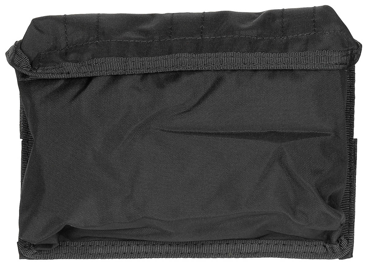 Sac multi-usages, noir, "Mission III", système Velcro