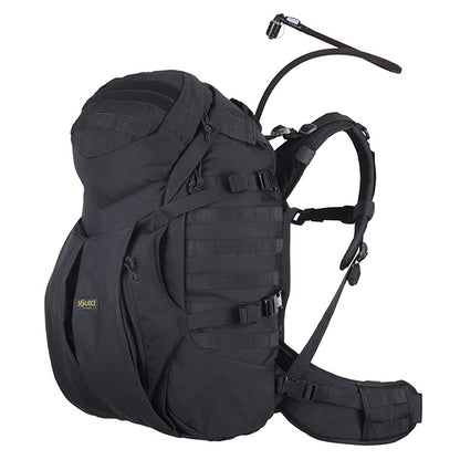 Sac à dos tactique d'hydratation DOUBLE D 45L, noir