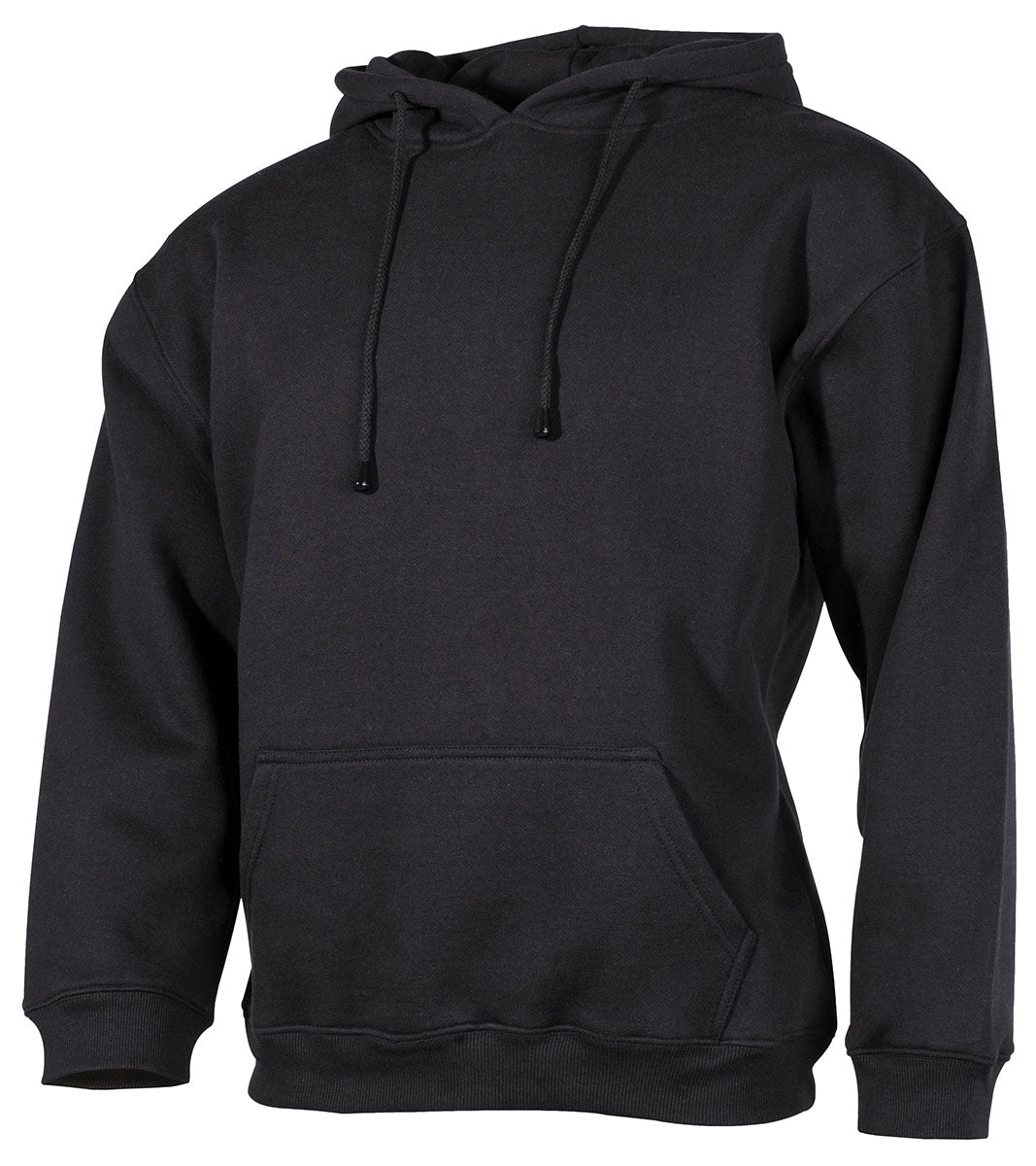 Kapuzen Sweatshirt, 340 g/m², schwarz