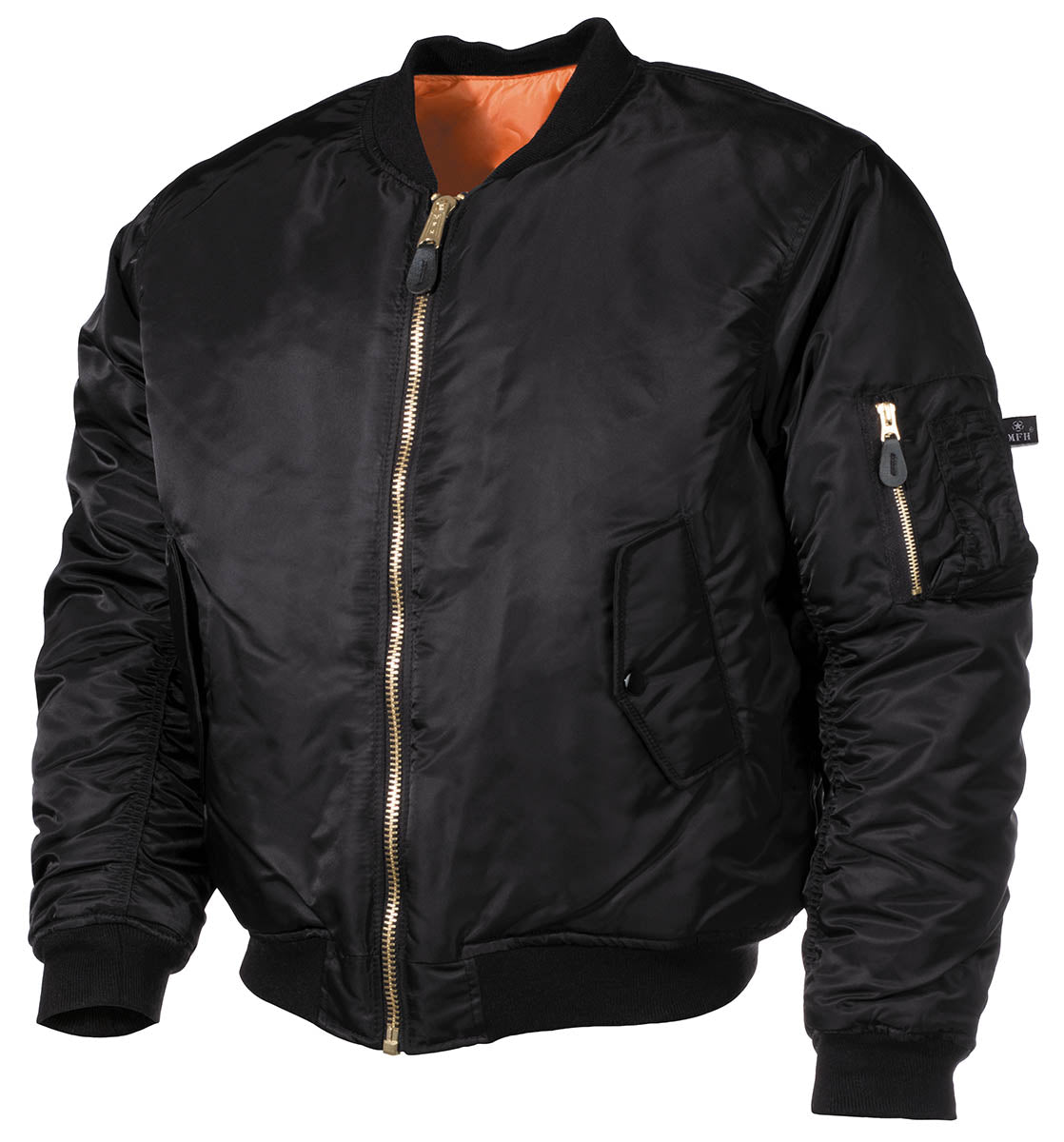 Blouson pilote US MA1, noir