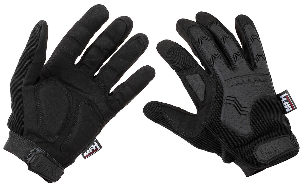 Tactical Handschuhe, "Attack", schwarz