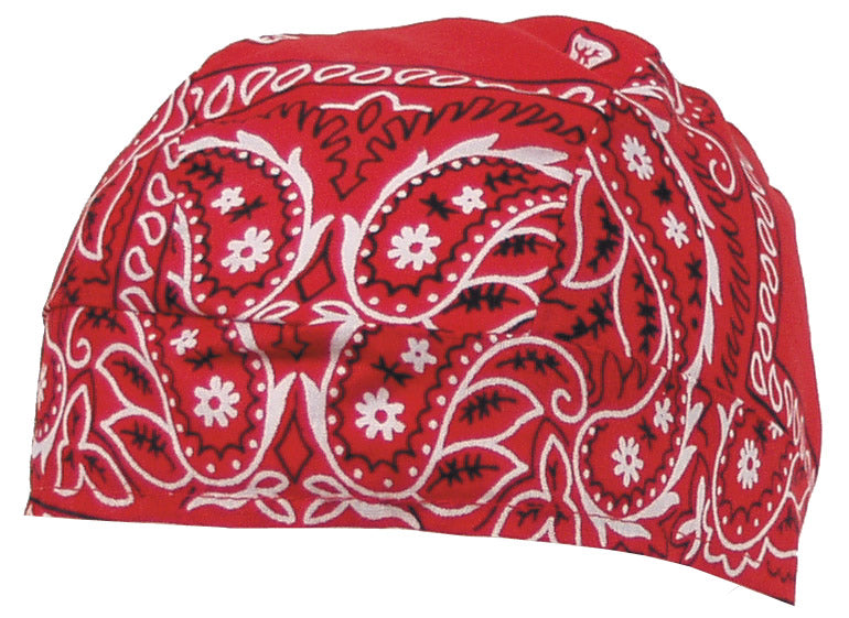 Headwrap, paisley-rot