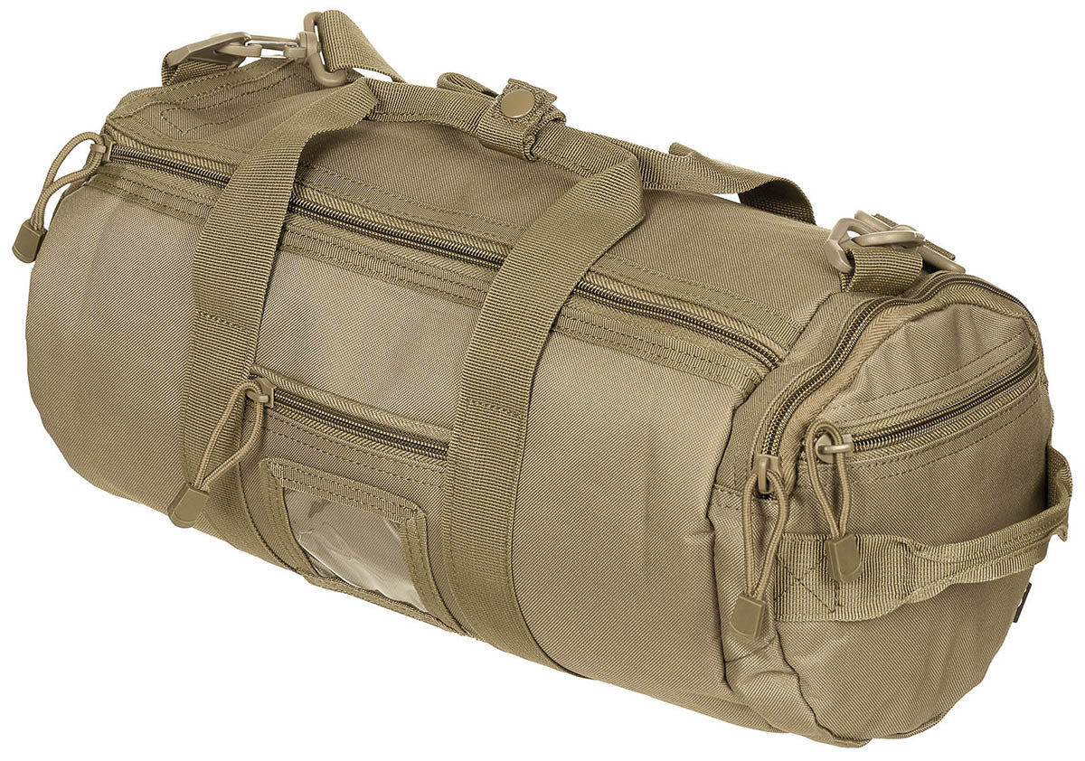 Einsatztasche, rund, "MOLLE", coyote tan