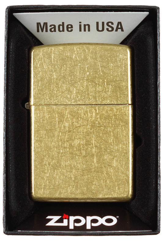 Feuerzeug, Zippo, "Street Brass", unbefüllt