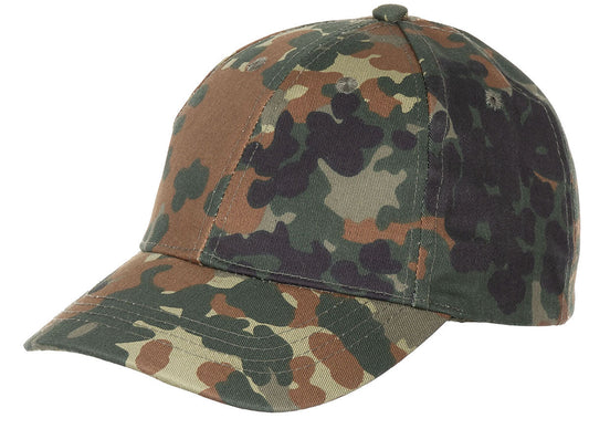 Casquette BB enfant, avec visière, taille réglable, camouflage