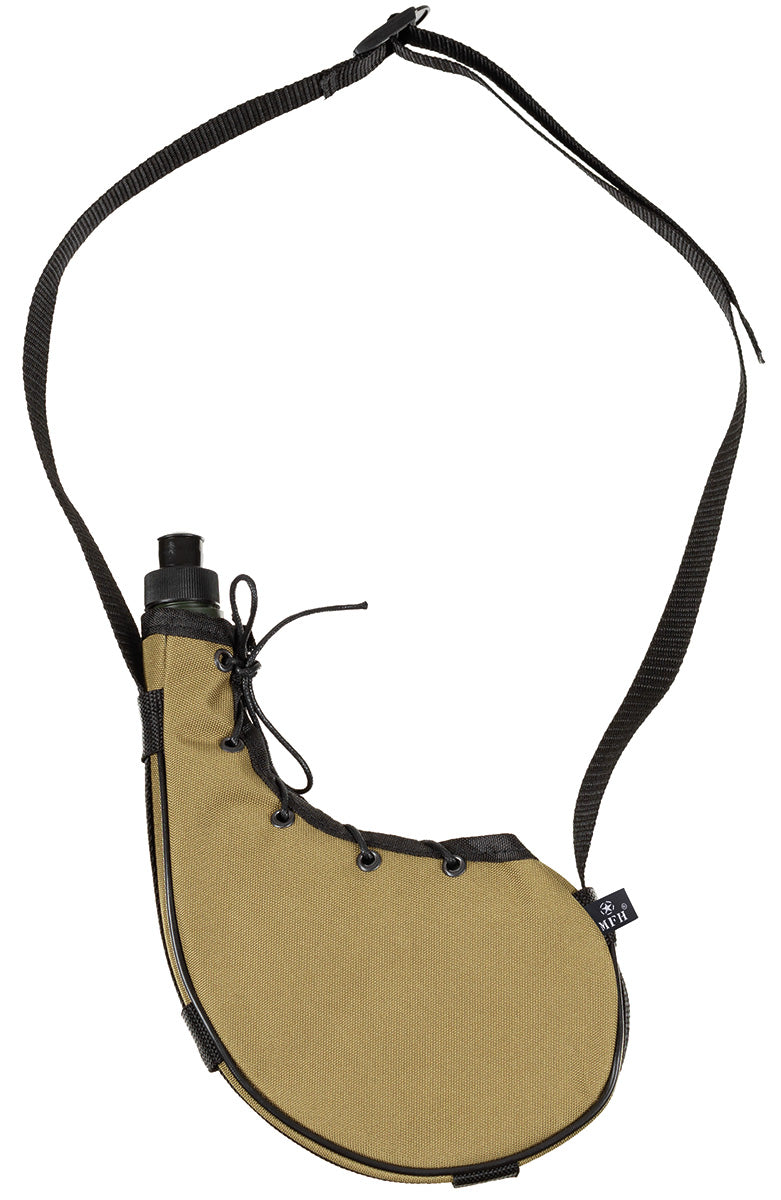 Borraccia, "Bota", coyote tan, plastica, circa 750 ml