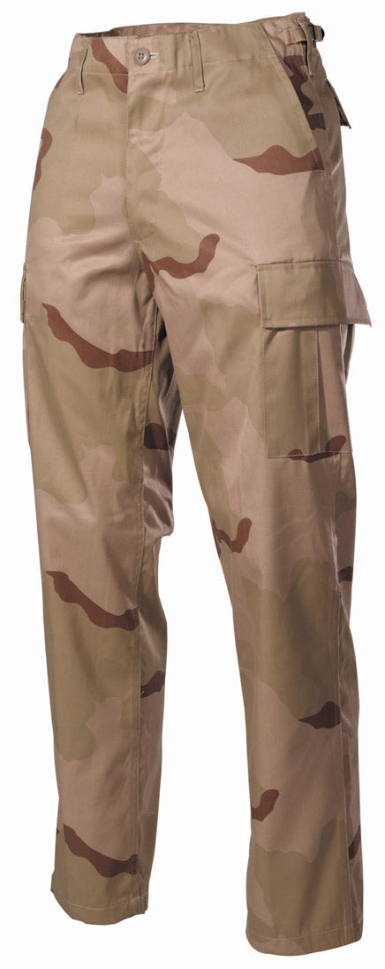 Pantalon de combat US, BDU, 3 couleurs désert