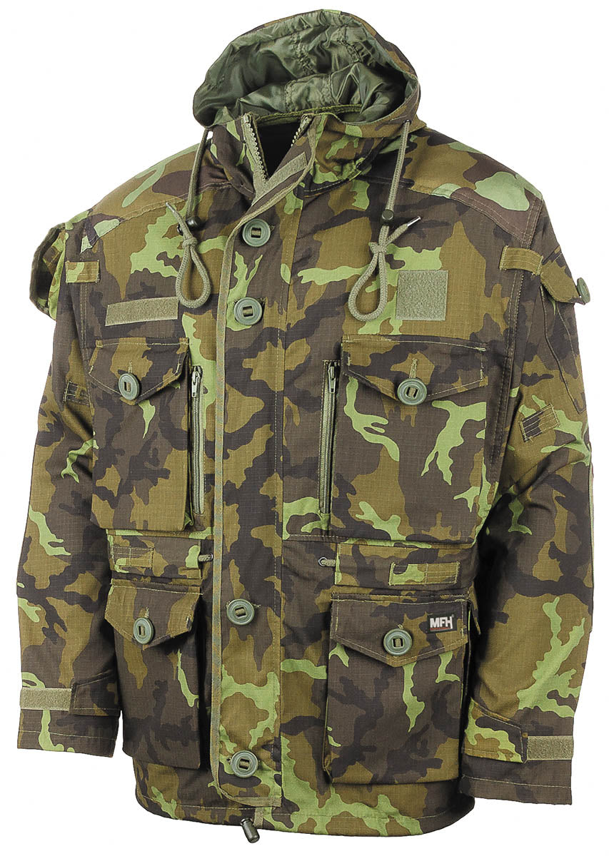 Veste Commando, "Smock", Rip Stop, camouflage M 95 CZ