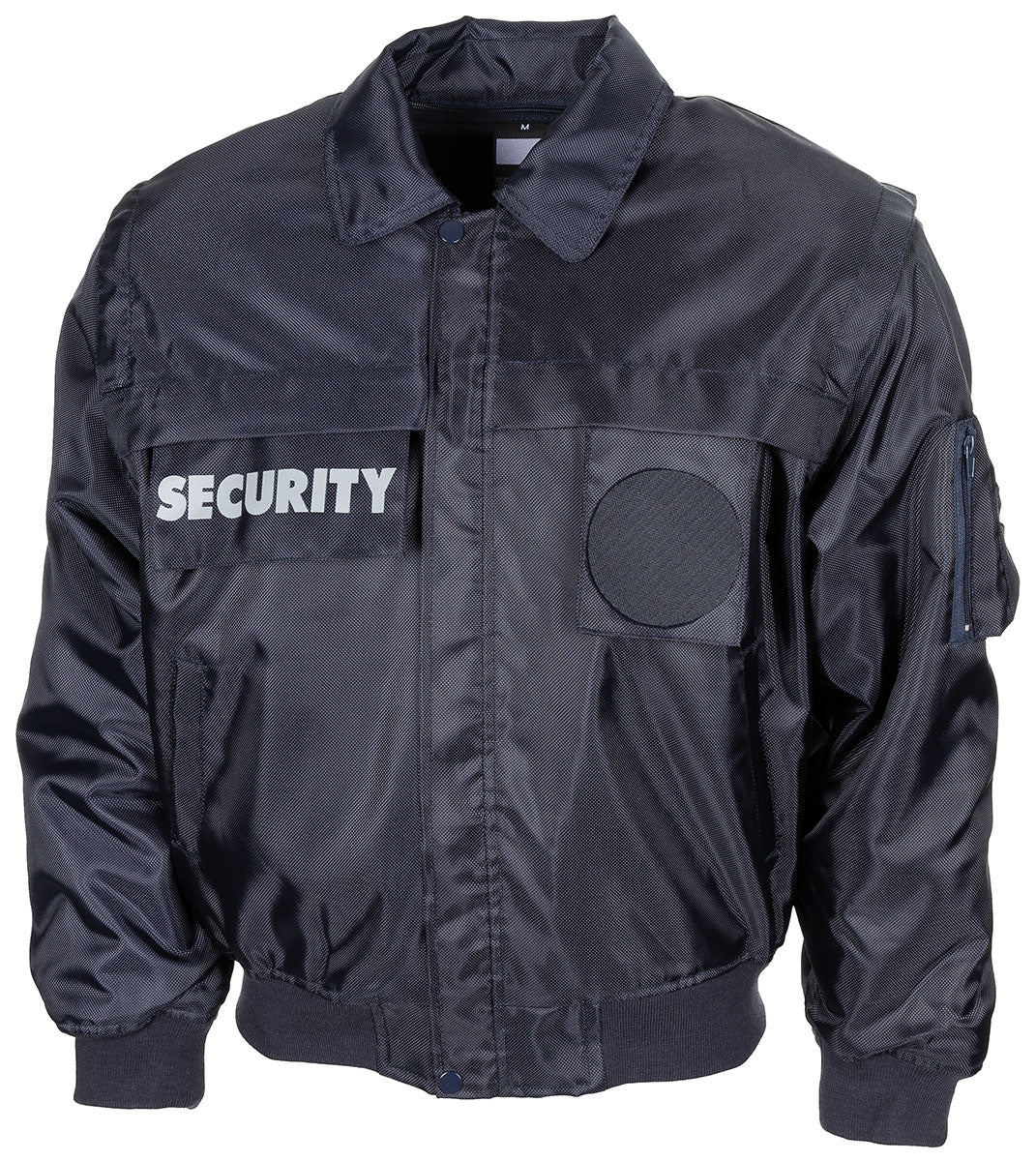 Blouson, "Security", blau