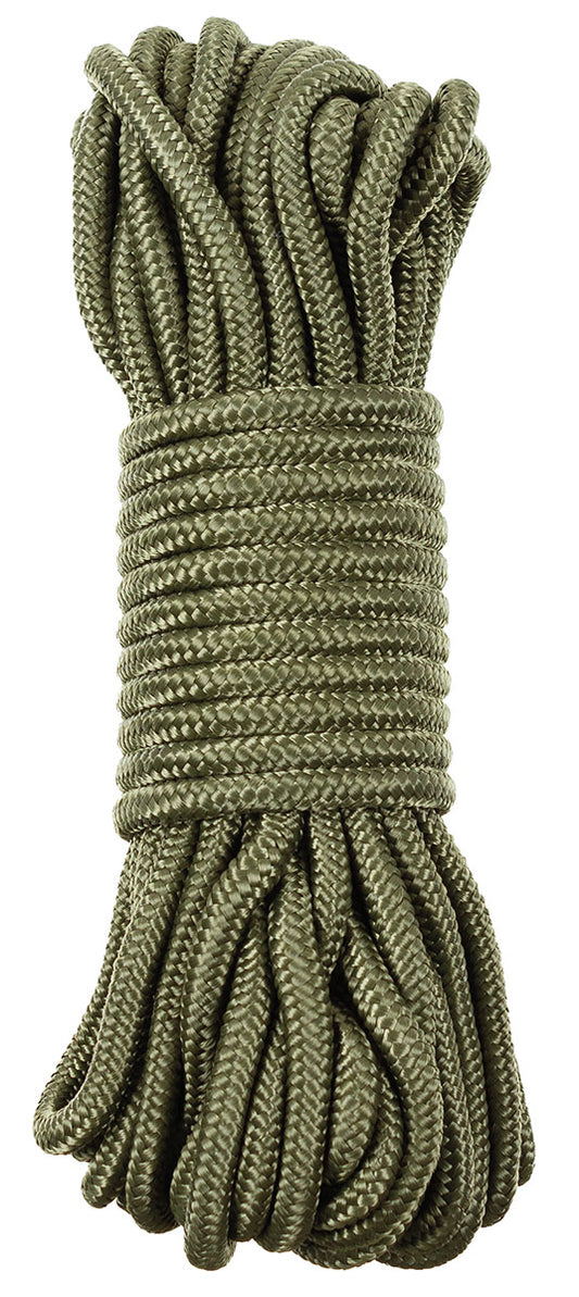 Corde, olive, 7 mm, 15 mètres