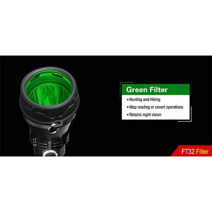 Filtre couleur FT32 pour XT32, vert