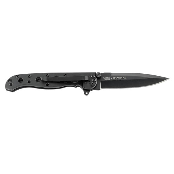 Klappmesser SPEAR POINT BLACK STAINLESS STEEL (Model M16-01KS)