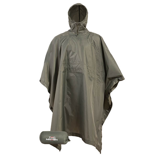 Regen-Poncho THUNDER PONCHO, olive