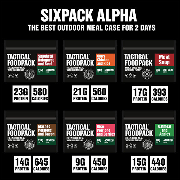 Tactique SIXPACK ALPHA, 595g