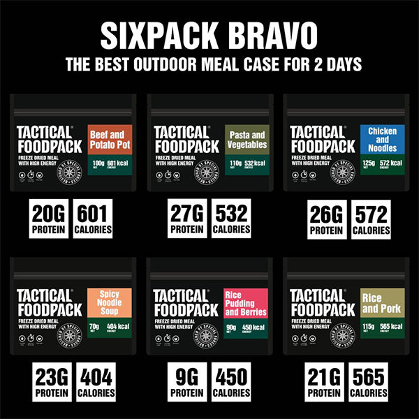 SIXPACK tattico BRAVO, 610g