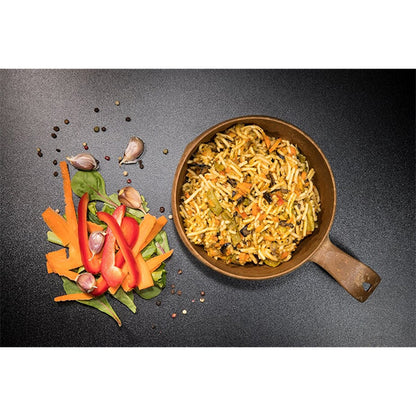 Wok végétarien et nouilles, 100g