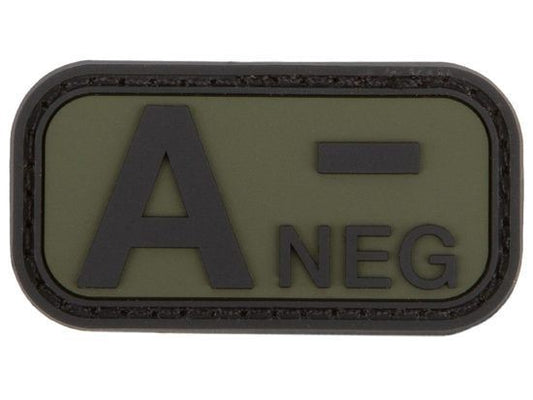 Morale Patch GRUPPO SANGUE A- NEG