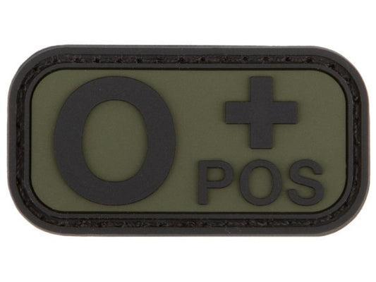 Morale Patch GRUPPO SANGUE 0+ POS