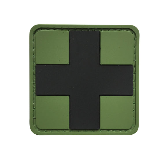 Morale Patch MEDIC CROSS GREEN