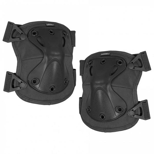 Genouillères TIBIA KNEE PADS, noires (1 paire/2 pièces)