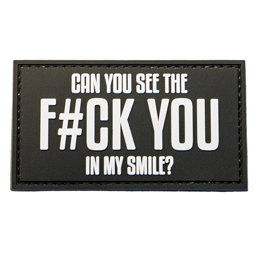 Morale Patch CAN YOU SEE THE F#CK YOU IN MY SMILE?