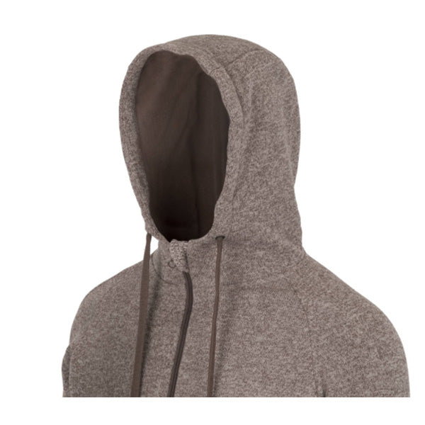 Felpa con cappuccio COVERT TACTICAL HOODIE (full zip), marrone chiaro melange