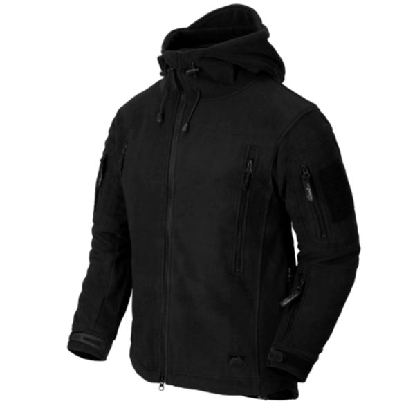 Einsatzjacke PATRIOT HEAVY FLEECE JACKET, Double Fleece, black