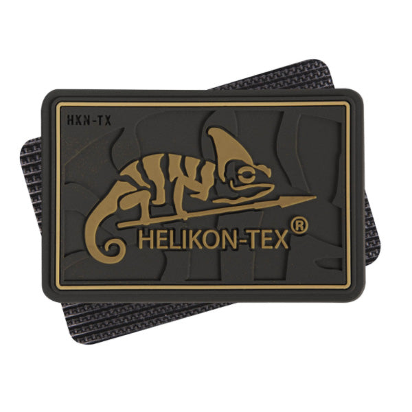 Patch logo HELIKON-TEX PVC, coyote