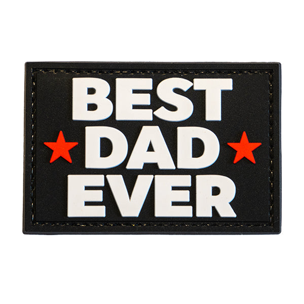 Patch moral / Patch Velcro - MEILLEUR PAPA DE JAMAIS