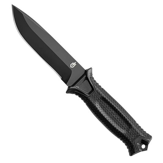 Coltello tattico STRONGARM, affilatura liscia, nero