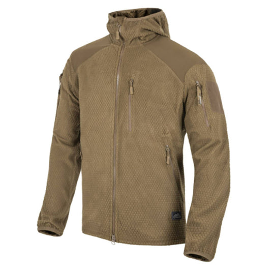 Felpa leggera ALPHA HOODIE JACKET, coyote