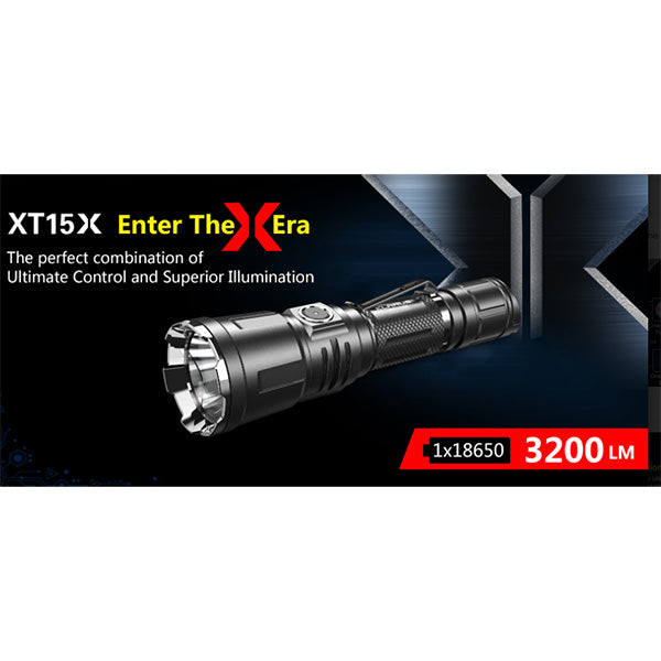 Torcia LED XT15X, 3.200 lumen (batteria inclusa)