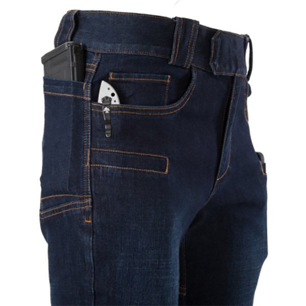 Pantaloni jeans GREYMAN TACTICAL JEANS DENIM MID, blu denim