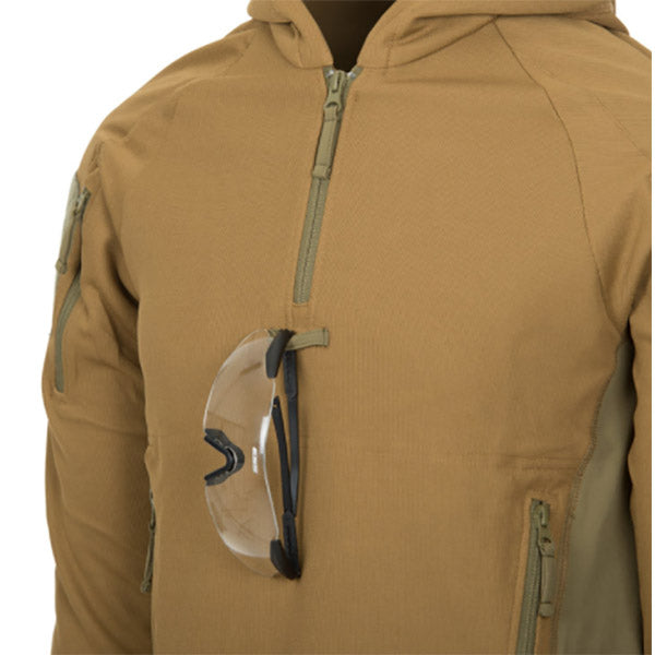 Tactical Hoodie RANGE TOPCOOL, olive green/black