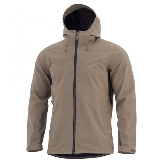 Giacca antipioggia hardshell MONLITE SHELL JACKET, coyote