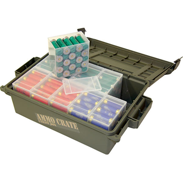 Boîte à munitions AMMO CRATE UTILITY BOX ACR4, vert armée