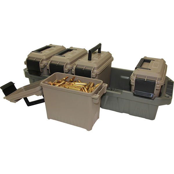 Scatole portamunizioni 5-CAN AMMO CRATE MINI AC5C, terra scuro/verde