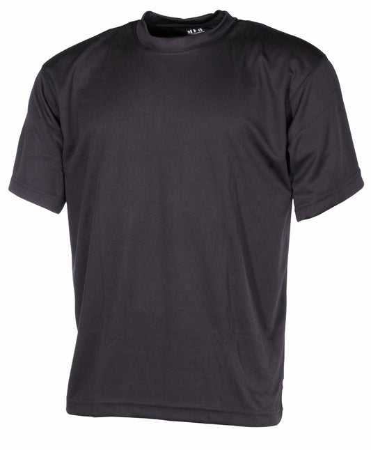 T-shirt "Tactical", manches mi-longues, noir