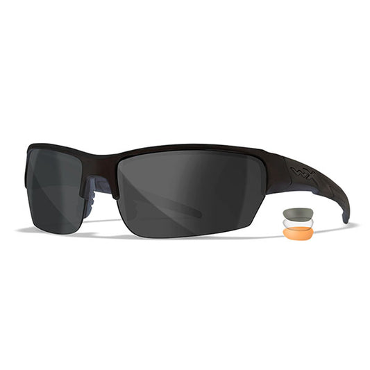 Sonnenbrille WX SAINT, grau/klar/helles orange