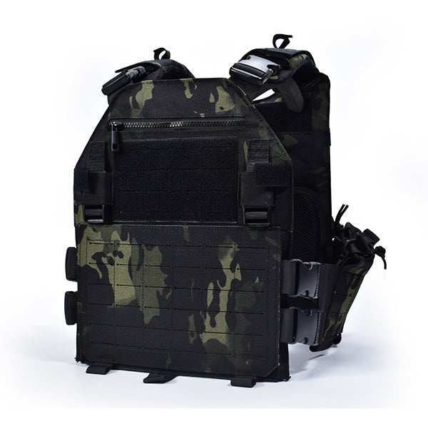 Support de plaque PC BASIC LASER, multicam noir