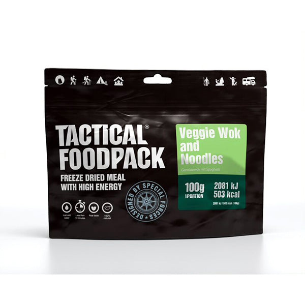 3-MahlzeitenTactical Ration Bag VEGAN, 501g