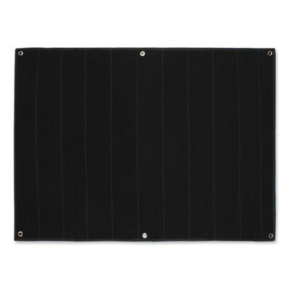 Klett-Panel LARGE VELCRO PANEL, black