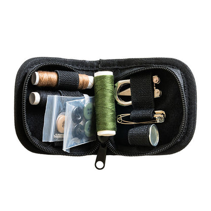 Set da cucito d'emergenza SEWING KIT, 28 pezzi, nero