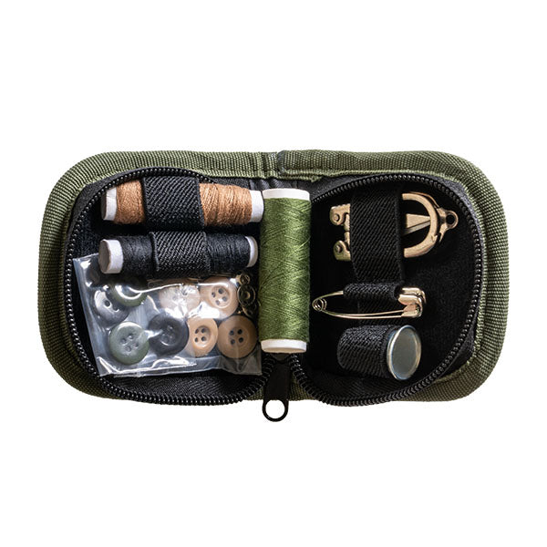 Notfall-Nähset SEWING KIT, 28teilig, olive