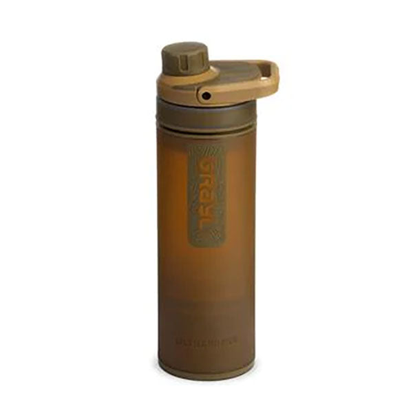 Wasserfilter ULTRAPRESS PURIFIER BOTTLE, coyote brown