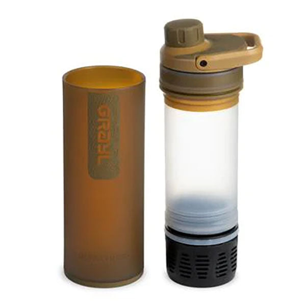 Filtro acqua ULTRAPRESS PURIFIER BOTTLE, marrone coyote